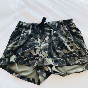 Lululemon camo shorts